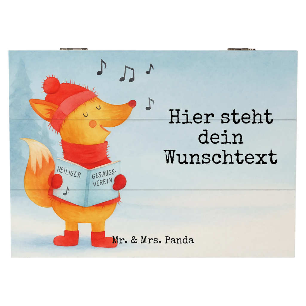 Personalizowane drewniane pudełko lis Śpiewak Design Dekokiste mit Namen, Erinnerungskiste Personalisiert, Holzkiste Personalisiert, Aufbewahrungsbox Personalisiert, Erinnerungsbox Personalisiert, mit Namen, Kiste Personalisiert, Kiste mit Namen, Aufbewahrungsbox mit Namen, Truhe mit Namen, Truhe Personalisiert, Schatzkiste Personalisiert, Schatulle Personalisiert, Geschenkbox personalisiert, Erinnerungskiste, Dekokiste Personalisiert, Erinnerungsbox mit Namen, Schatulle mit Namen, Schatzkiste mit Namen, GEschenkdose personalisiert, Holzkiste mit Namen, Winter, Weihnachten, Weihnachtsdeko, Nikolaus, Advent, Heiligabend, Wintermotiv, Geschenk Sänger, Sänger, Füchse, Singen, Weihnachtslieder, Fuchs