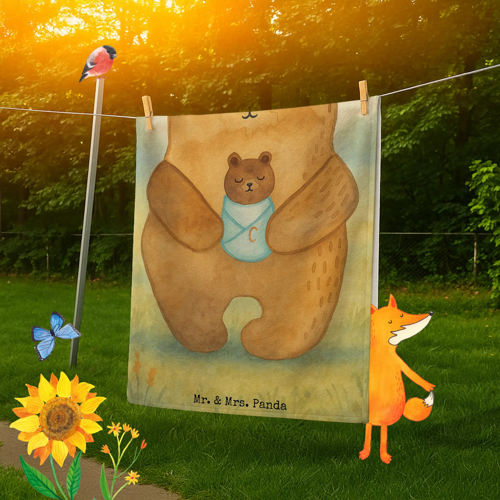 Personalisiertes Badehandtuch Bär Baby Design Duschtuch mit Namen, Badetuch mit Namen, Personalisiertes Badetuch, Saunatuch mit Namen, Personalisiertes Handtuch, Strandtuch mit Namen, Kinder Handtuch mit Namen, Bär, Teddy, Teddybär, Mutter, Enkelin, Täufling, Eltern, Baby, Nichte, Geburtstag, Neffe, Glückwunsch, Taufe, Geburt, Enkel