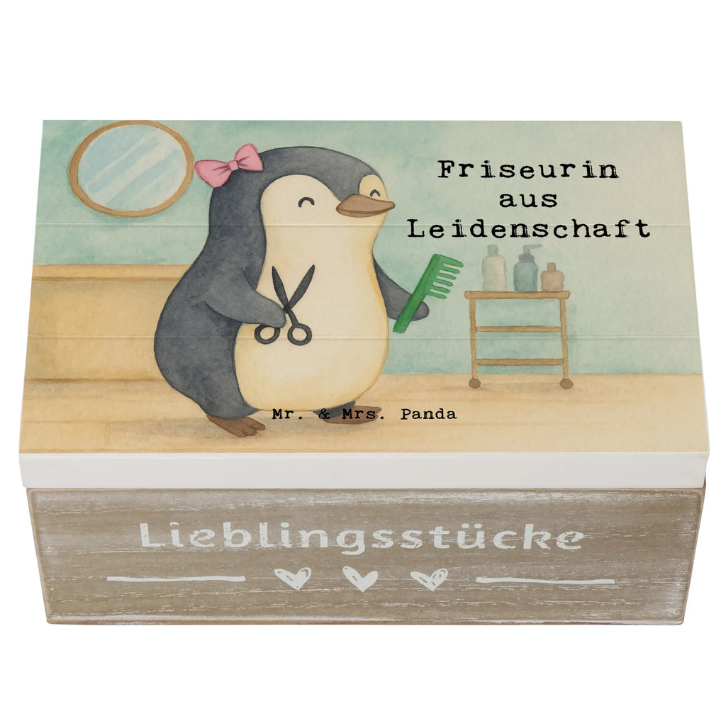Holzkiste Friseurin Leidenschaft Design Truhe, Kiste, Holzkiste, Erinnerungskiste, Geschenkdose, Erinnerungsbox, Aufbewahrungsbox, Dekokiste, Schatzkiste, Geschenkbox, Schatulle, XXL, Beruf, Ausbildung, Jubiläum, Abschied, Rente, Kollege, Kollegin, Geschenk, Schenken, Arbeitskollege, Mitarbeiter, Firma, Danke, Dankeschön, Friseursalon, Frisörin, Haarstylistin, Eröffnung Friseur, Frisörbesuch