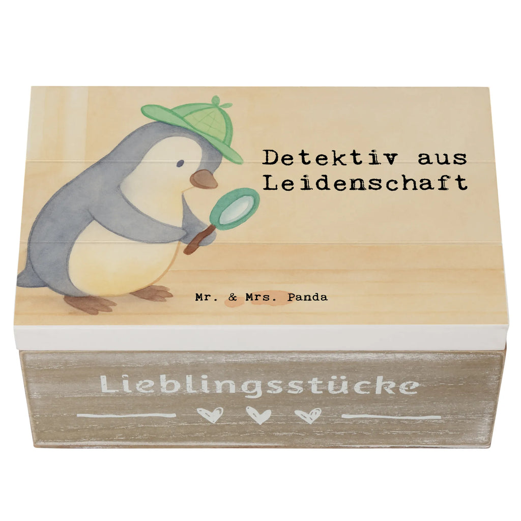 Holzkiste Detektiv Leidenschaft Design Truhe, Schatulle, XXL, Holzkiste, Kiste, Aufbewahrungsbox, Dekokiste, Geschenkbox, Schatzkiste, Geschenkdose, Erinnerungsbox, Erinnerungskiste, Beruf, Ausbildung, Jubiläum, Abschied, Rente, Kollege, Kollegin, Geschenk, Schenken, Arbeitskollege, Mitarbeiter, Firma, Danke, Dankeschön, Spurensuche, Agent, Detektiv, Detektivausbildung, Ermittler, Berufsdetektiv, Privatdetektei, Wirtschaftsdetektei