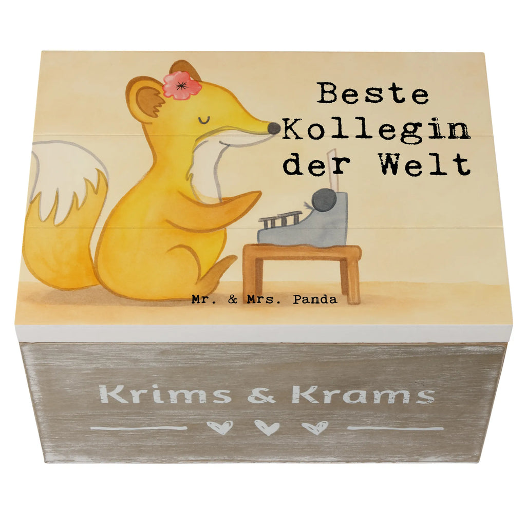 Holzkiste Fuchs Beste Kollegin der Welt Design Schatulle, Schatzkiste, Holzkiste, XXL, Erinnerungskiste, Geschenkdose, Dekokiste, Aufbewahrungsbox, Erinnerungsbox, Geschenkbox, Truhe, Kiste, für, Dankeschön, Geschenk, Schenken, Geburtstag, Geburtstagsgeschenk, Geschenkidee, Danke, Bedanken, Mitbringsel, Freude machen, Geschenktipp, Arbeit, Arbeitskollegin, Abschiedsgeschenk, Berufsgenossin, Mitarbeiterin, Beruf, Ruhestand, Freundin, Büro, Kollegin
