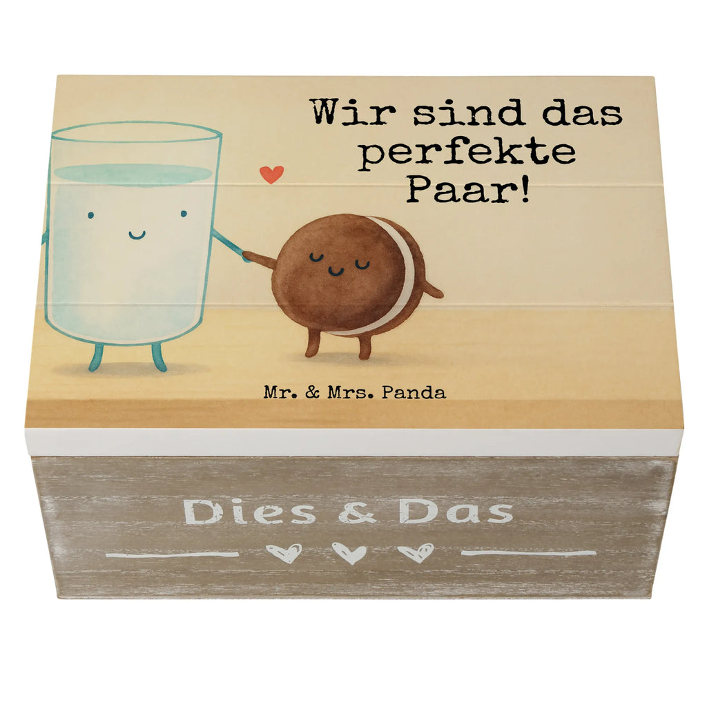 Holzkiste Milch Keks Design Holzkiste, Schatulle, Erinnerungsbox, Geschenkdose, Kiste, Schatzkiste, Dekokiste, Geschenkbox, Aufbewahrungsbox, Truhe, Erinnerungskiste, XXL, Tiermotive, Gute Laune, lustige Sprüche, Tiere, Milk, Kekse, Cookie, romantisch, Motiv süß, perfektes Paar, Keks, Milch, Einladung Frühstück, Kaffee