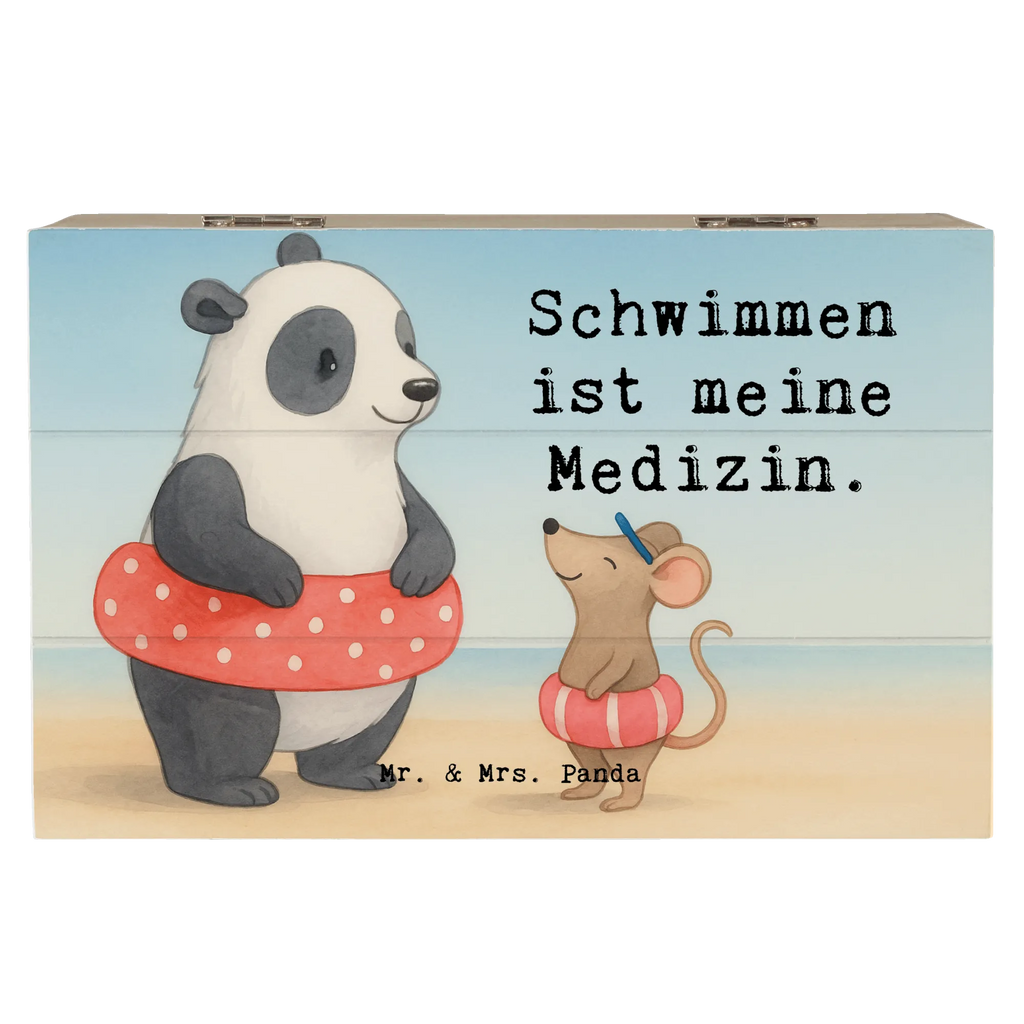 Holzkiste Otter Schwimmen Design Dekokiste, Geschenkdose, Erinnerungskiste, Kiste, Truhe, Geschenkbox, Aufbewahrungsbox, Erinnerungsbox, Schatulle, Schatzkiste, Holzkiste, XXL, Geschenk, Sport, Sportart, Hobby, Schenken, Danke, Dankeschön, Auszeichnung, Gewinn, Sportler, Wassersport, Schwimmen, Schwimmkurs