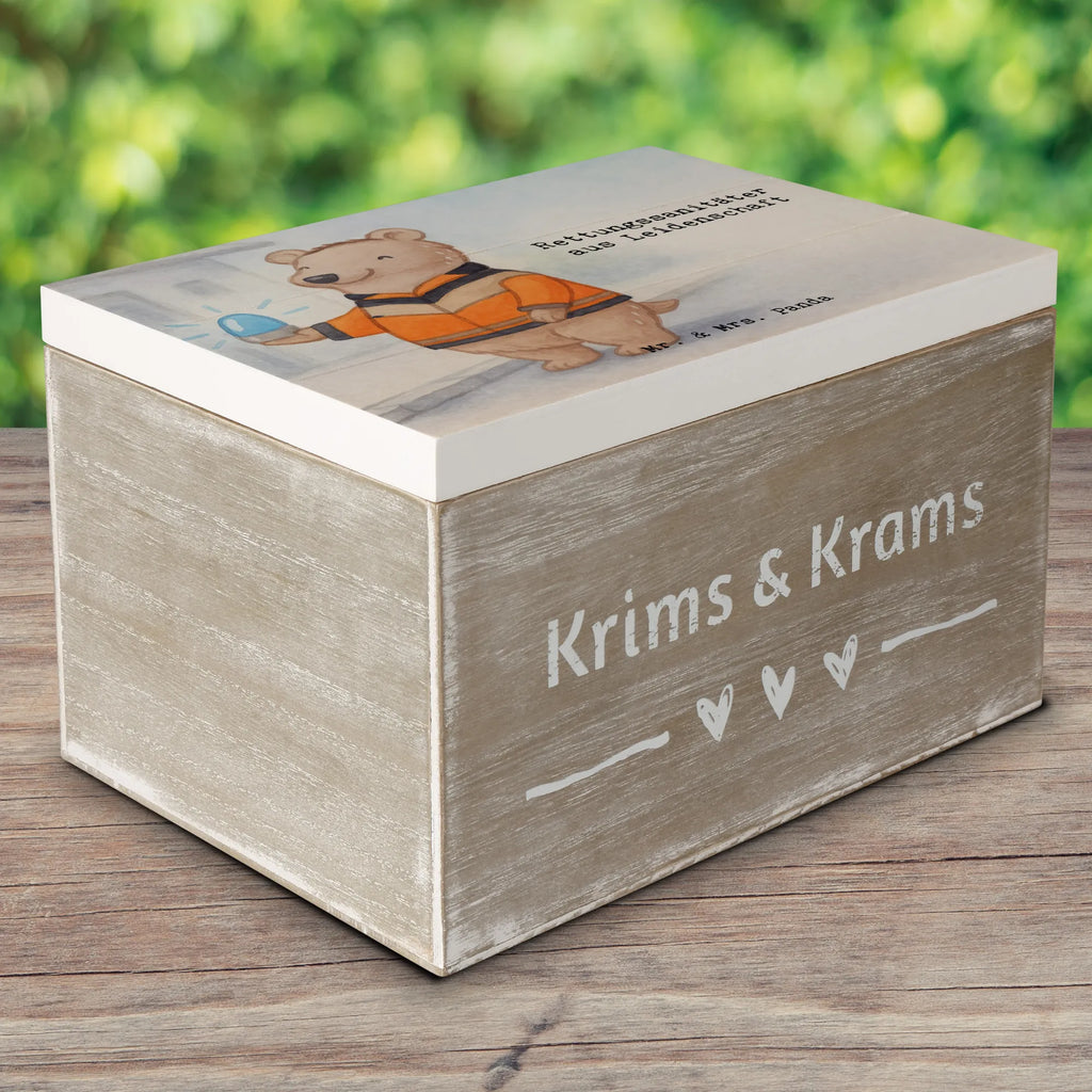 Holzkiste Rettungssanitäter Leidenschaft Design Geschenkbox, Erinnerungskiste, Erinnerungsbox, Geschenkdose, Dekokiste, Truhe, Aufbewahrungsbox, Kiste, Schatzkiste, Schatulle, XXL, Holzkiste, Beruf, Ausbildung, Jubiläum, Abschied, Rente, Kollege, Kollegin, Geschenk, Schenken, Arbeitskollege, Mitarbeiter, Firma, Danke, Dankeschön