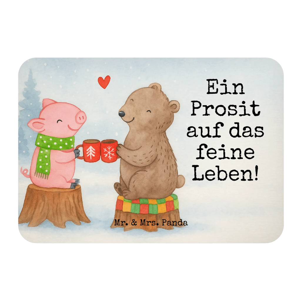 Magnet Glühschwein Sause Design Whiteboard Magnet, Souvenir Magnet, Notiz Magnet, Kühlschrank Dekoration, Pinnwandmagnet, Dekomagnet, Kühlschrankmagnet, Motivmagnete, Winter, Weihnachten, Weihnachtsdeko, Nikolaus, Advent, Heiligabend, Wintermotiv, Alles Gute, Schwein, Bär, Prost, Weihnachtszeit