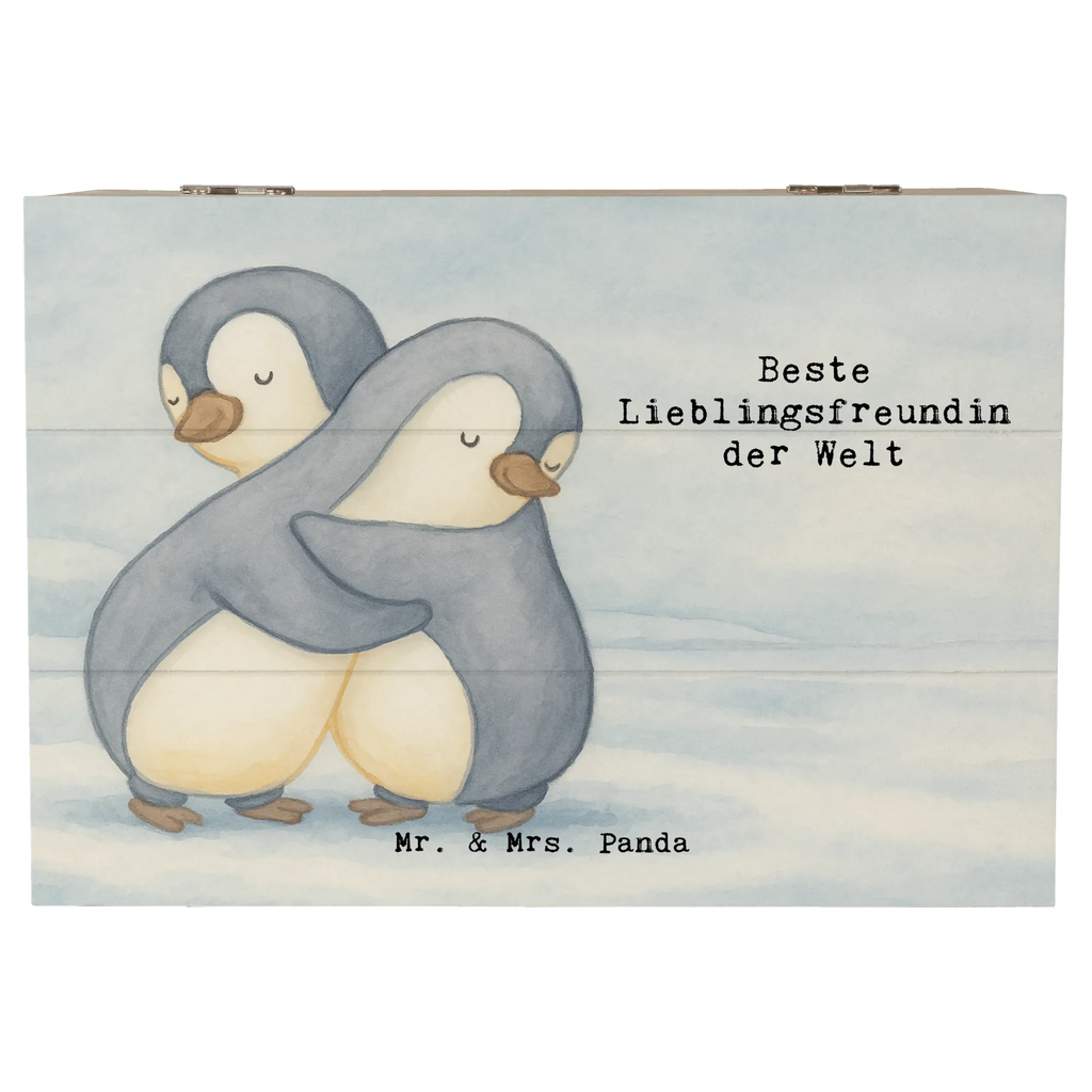 Holzkiste Pinguin Beste Lieblingsfreundin der Welt Design Holzkiste, XXL, Erinnerungskiste, Aufbewahrungsbox, Schatzkiste, Erinnerungsbox, Geschenkdose, Geschenkbox, Truhe, Schatulle, Kiste, Dekokiste, für, Dankeschön, Geschenk, Schenken, Geburtstag, Geburtstagsgeschenk, Geschenkidee, Danke, Bedanken, Mitbringsel, Freude machen, Geschenktipp, Lieblingsfreundin, Liebling, Bae, Liebe, Partnerin, Partner, Love, Herz, Lieblingsmensch, Lieblings Mensch, Freundin, beste Freundin