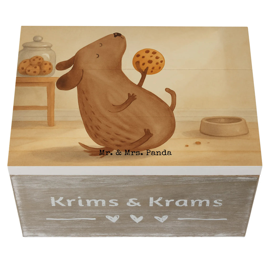 Skrzynia drewniana pies ciastko Design Pies, motyw psa, zwierzę domowe, rasa psa, miłośnik zwierząt, właściciel psa, powiedzenia