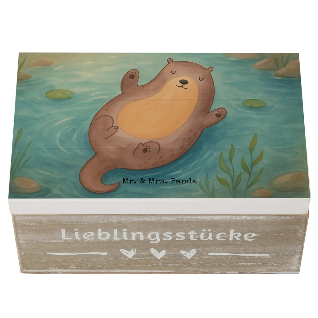 Holzkiste Otter Umarmen Design Schatzkiste, Holzkiste, XXL, Erinnerungskiste, Aufbewahrungsbox, Truhe, Erinnerungsbox, Geschenkbox, Schatulle, Dekokiste, Geschenkdose, Kiste, Otter, Fischotter, Seeotter, Otter Seeotter See Otter