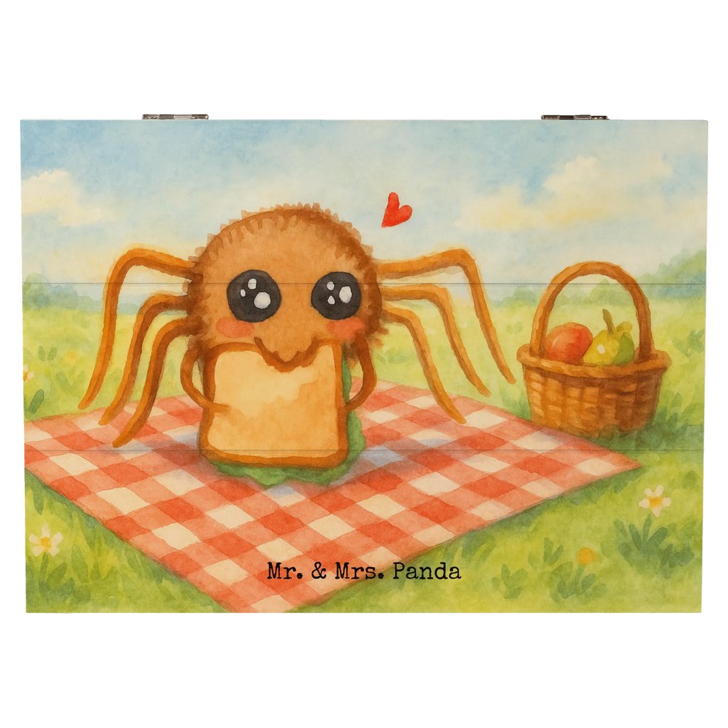 Holzkiste Spinne Agathe Sandwich Design Dekokiste, Schatzkiste, Aufbewahrungsbox, Schatulle, Erinnerungskiste, Geschenkdose, Holzkiste, XXL, Geschenkbox, Kiste, Erinnerungsbox, Truhe, Spinne Agathe, Spinne, Agathe, Videos, Merchandise, Mut, Lebensfreude, Alles wird gut, Hunger, Glück, Verfressen, Hungrig