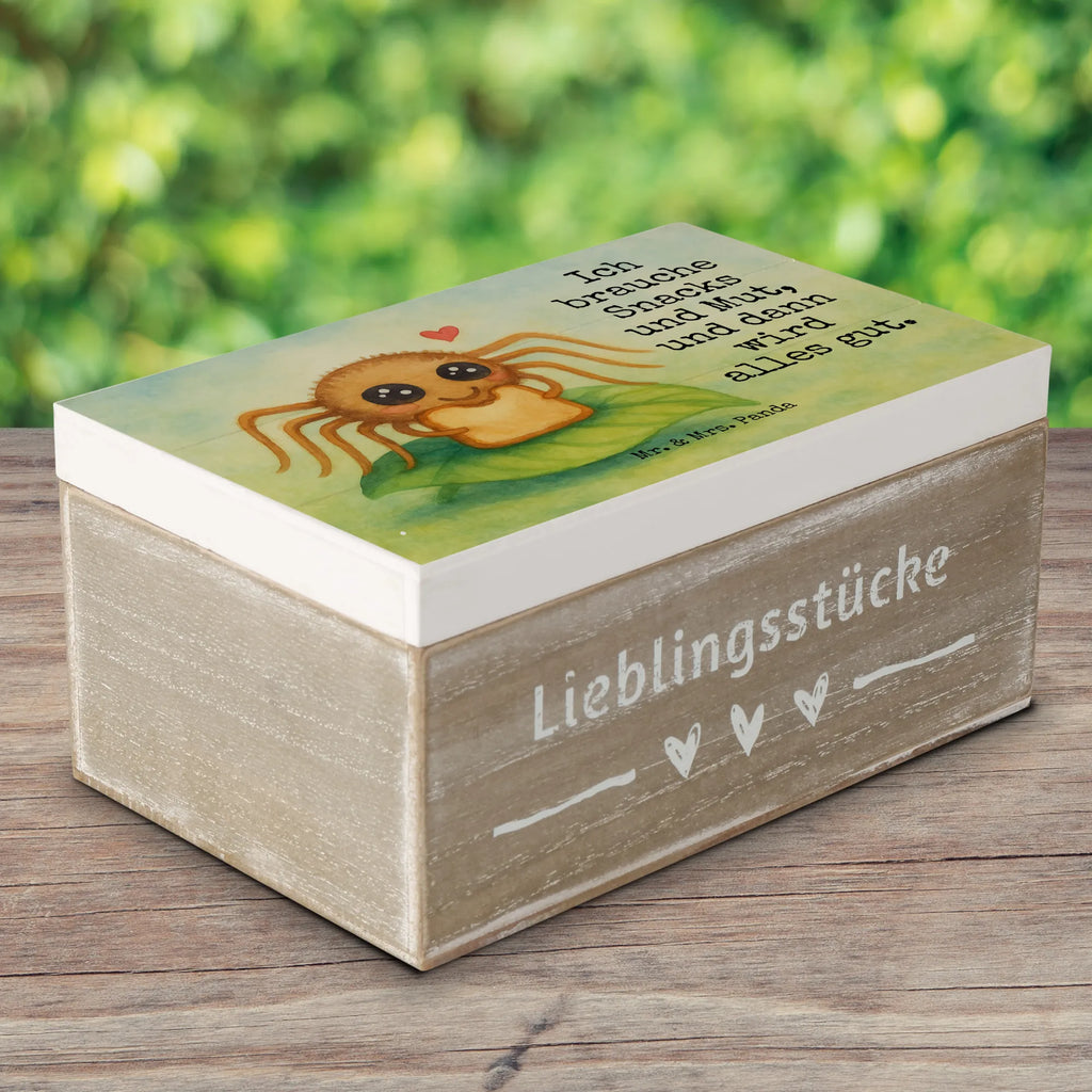 Holzkiste Spinne Agathe Sandwich Design Dekokiste, Schatzkiste, Aufbewahrungsbox, Schatulle, Erinnerungskiste, Geschenkdose, Holzkiste, XXL, Geschenkbox, Kiste, Erinnerungsbox, Truhe, Spinne Agathe, Spinne, Agathe, Videos, Merchandise, Mut, Lebensfreude, Alles wird gut, Hunger, Glück, Verfressen, Hungrig