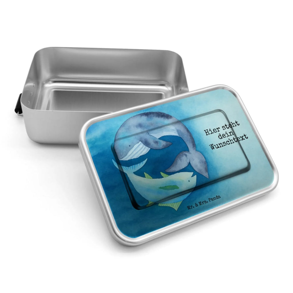 Personalisierte Metall Brotdose Walfisch Thunfisch Design Brotbox mit Namen, Brotdose mit Namen, Uni, Geschenk mit Namen, Kindergarten, Brotdose, Schule, Brotbox, Tiermotive, Gute Laune, lustige Sprüche, Tiere, Flachwitz Geschenk, Spruch des Tages, Wortwitz lustig, Witz, Spruch lustig, Wal, Wahl, Flachwitz, Tunfisch
