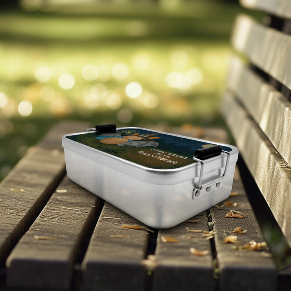 Personalisierte Metall Brotdose Fledermaus Zauberer Design Brotdose mit Namen, Brotbox mit Namen, Brotdose, Geschenk mit Namen, Schule, Brotbox, Uni, Kindergarten, Tiermotive, Gute Laune, lustige Sprüche, Tiere, Frauen, Magier, Zauberer, Fledermaus, Fledermäuse, reinsteigern