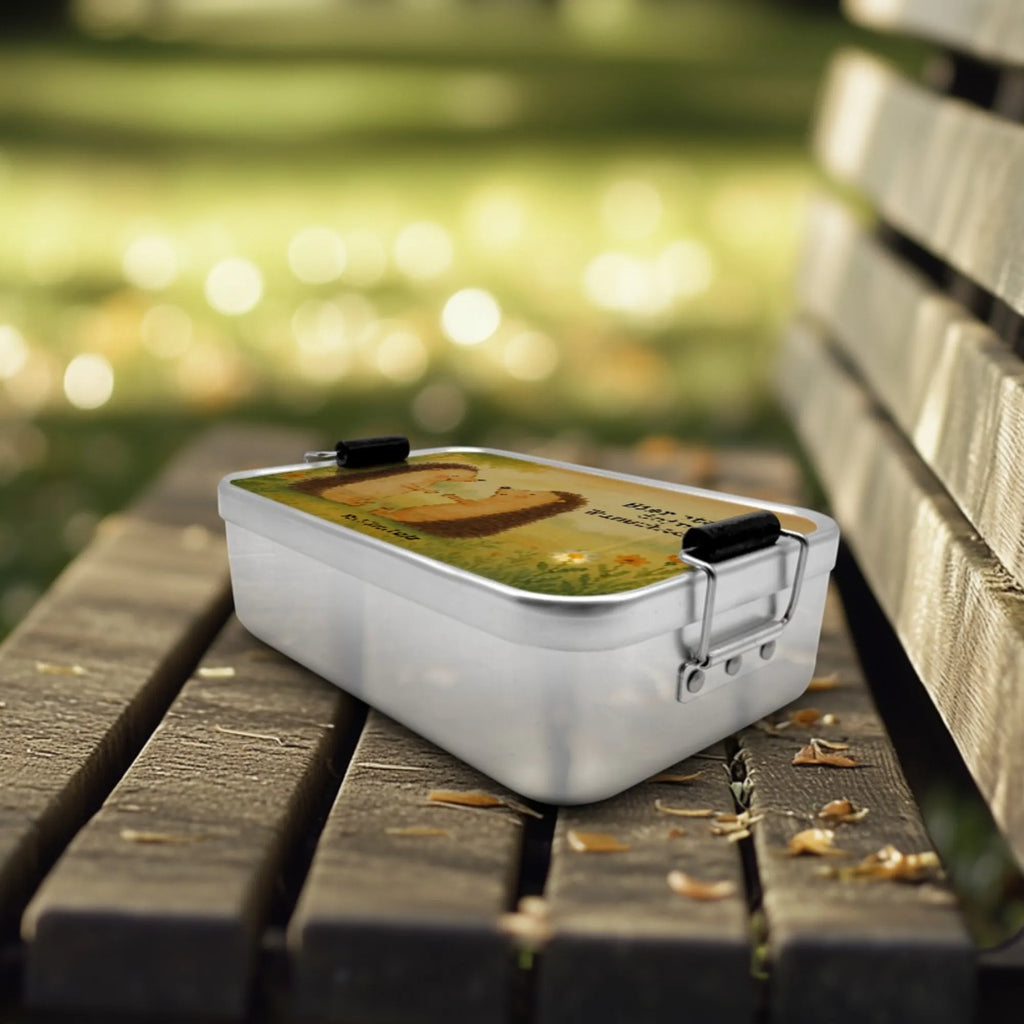 Spersonalizowany metalowy pojemnik na lunch Miłość jeży Design Geschenk mit Namen, Brotdose, Brotdose mit Namen, Brotbox, Uni, Schule, Brotbox mit Namen, Kindergarten, Liebe, Partner, Freund, Freundin, Ehemann, Ehefrau, Heiraten, Verlobung, Heiratsantrag, Liebesgeschenk, Jahrestag, Hocheitstag, Verheiratet, Verlobt, Verliebt, Geschenk, Hochzeit, Igel, Hochzeitstag, Liebesbeweis
