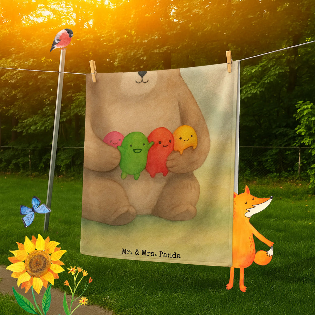 Personalisiertes Badehandtuch Bär Gefühl Design Duschtuch mit Namen, Personalisiertes Handtuch, Kinder Handtuch mit Namen, Personalisiertes Badetuch, Badetuch mit Namen, Strandtuch mit Namen, Saunatuch mit Namen, Bär, Teddy, Teddybär, Durchgedreht, Wahnsinn, Verrückt