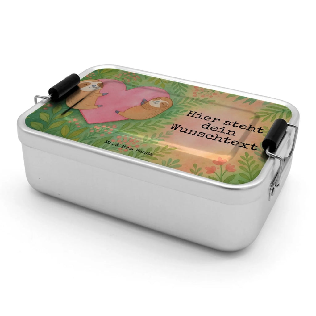 Personalisierte Metall Brotdose Faultiere Herz Design Brotbox mit Namen, Brotdose, Geschenk mit Namen, Kindergarten, Schule, Brotbox, Brotdose mit Namen, Uni, Liebe, Partner, Freund, Freundin, Ehemann, Ehefrau, Heiraten, Verlobung, Heiratsantrag, Liebesgeschenk, Jahrestag, Hocheitstag, Geschenk für Frauen, Liebesbeweis, für Männer, Geschenk für Partner, Valentinstag, Geschenk für Freundin, Mitbringsel, Hochzeitstag, für Ehemann