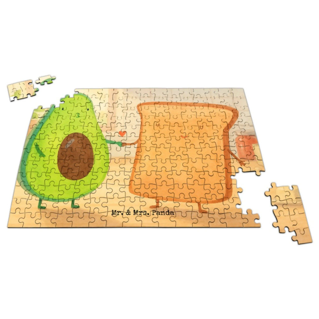 Puzzle Avocado Toast Design Puzzle, Avocado, Veggie, Vegan, Gesund, Jahrestag, Jahrestagsgeschenk, Pärchen, Liebespaar, Toastbrot, Verlobt, Freundin, Toast, Freund, Hochzeitsgeschenk, Hochzeit, Verlobungsparty