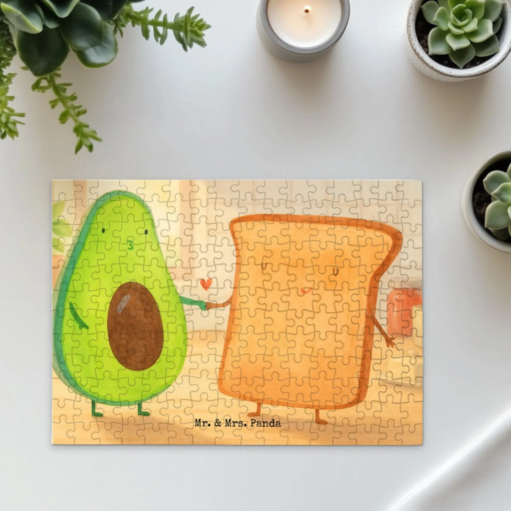 Puzzle Avocado Toast Design Puzzle, Avocado, Veggie, Vegan, Gesund, Jahrestag, Jahrestagsgeschenk, Pärchen, Liebespaar, Toastbrot, Verlobt, Freundin, Toast, Freund, Hochzeitsgeschenk, Hochzeit, Verlobungsparty