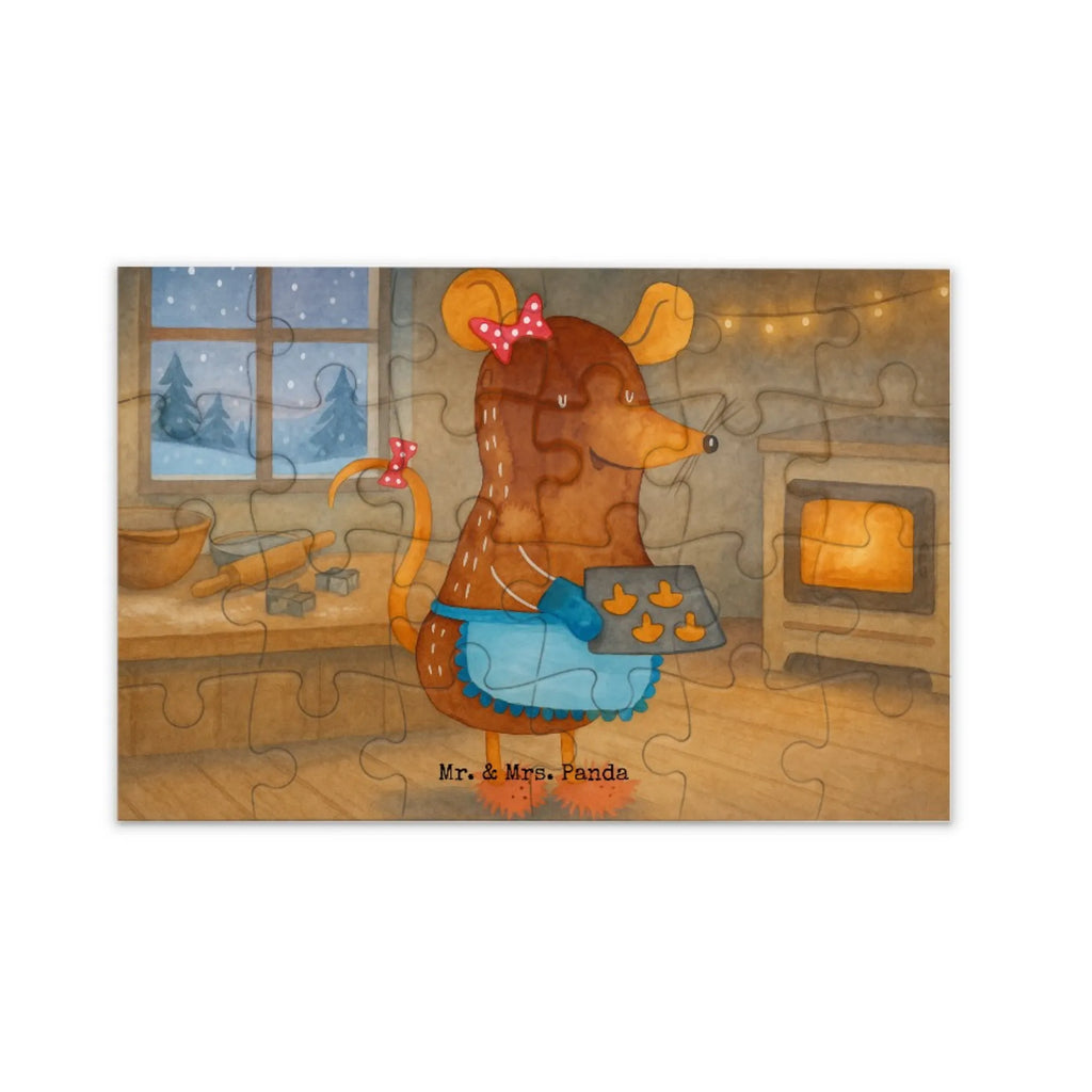 Puzzle Maus Kekse Design Puzzle, Winter, Weihnachten, Weihnachtsdeko, Nikolaus, Advent, Heiligabend, Wintermotiv, Plätzchen, Weihnachtsbäckerei, Chaosqueen, backen, Kekse, Maus, Weihnachtskekse