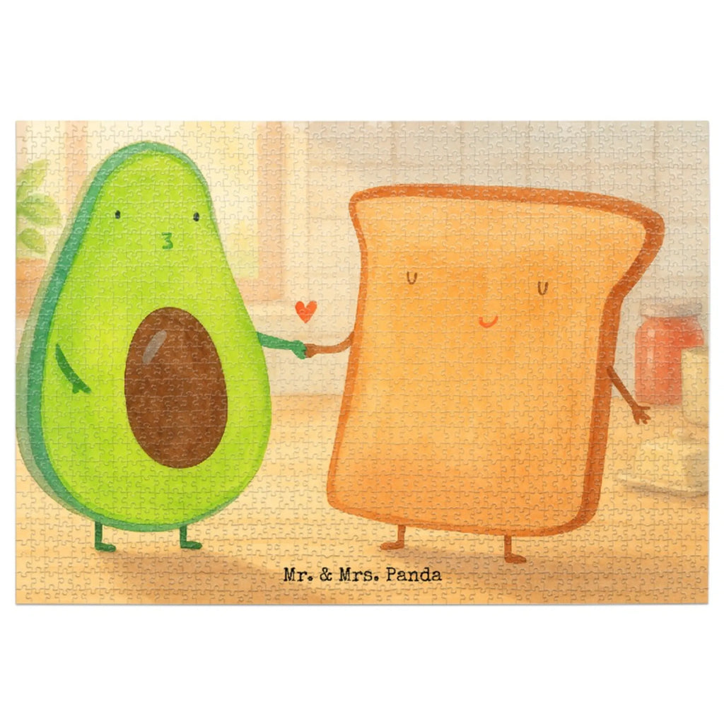 Puzzle Avocado Toast Design Puzzle, Avocado, Veggie, Vegan, Gesund, Jahrestag, Jahrestagsgeschenk, Pärchen, Liebespaar, Toastbrot, Verlobt, Freundin, Toast, Freund, Hochzeitsgeschenk, Hochzeit, Verlobungsparty