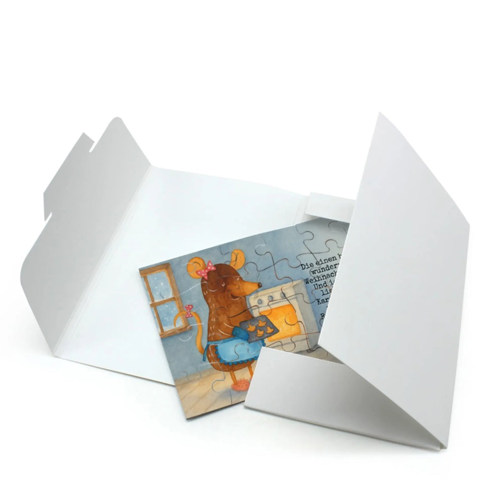 Puzzle Maus Kekse Design Puzzle, Winter, Weihnachten, Weihnachtsdeko, Nikolaus, Advent, Heiligabend, Wintermotiv, Plätzchen, Weihnachtsbäckerei, Chaosqueen, backen, Kekse, Maus, Weihnachtskekse