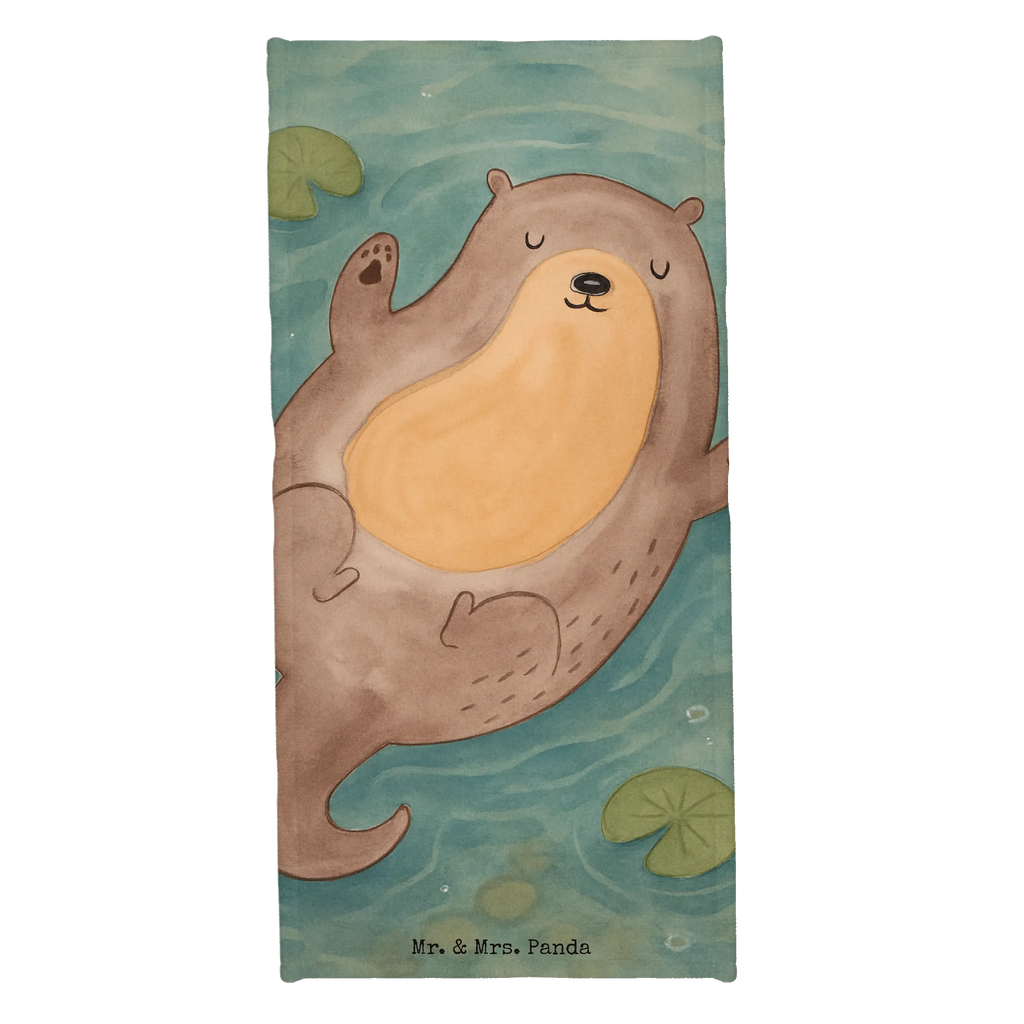 Badehandtuch Otter Umarmen Design Strandtuch, Kinder Handtuch, Badetuch, Duschtuch, Saunatuch, Otter, Fischotter, Seeotter, Otter Seeotter See Otter