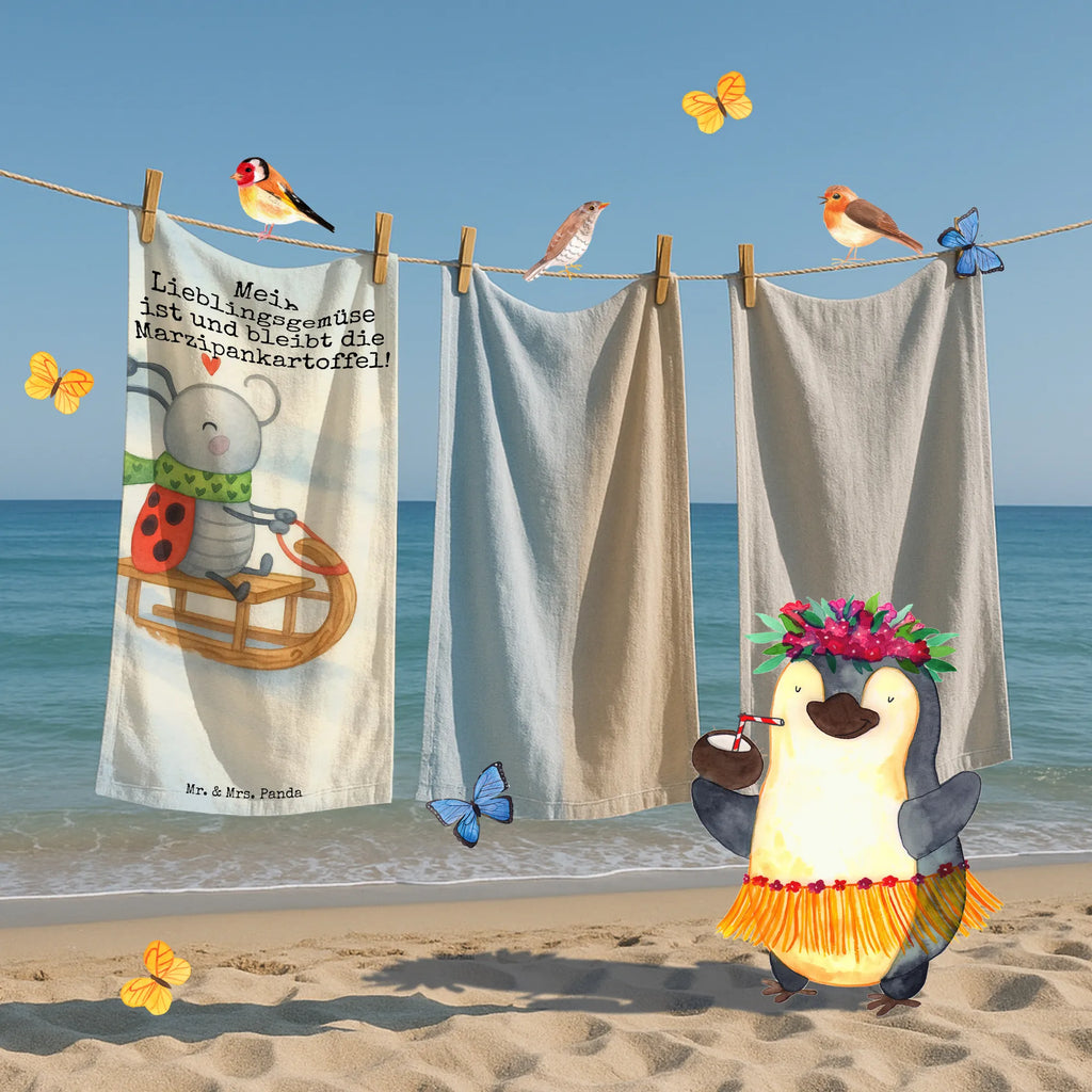 Badehandtuch Smörle Rodeln Design Duschtuch, Saunatuch, Kinder Handtuch, Badetuch, Strandtuch, Winter, Weihnachten, Weihnachtsdeko, Nikolaus, Advent, Heiligabend, Wintermotiv, Schlittenfahren, Smörle, Marzipan