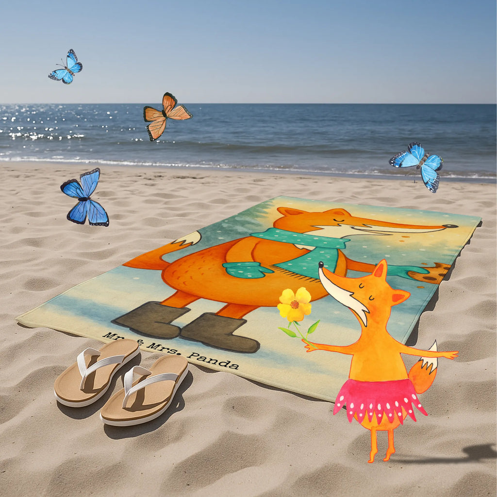 Badehandtuch Fuchs Keks Design Strandtuch, Kinder Handtuch, Badetuch, Saunatuch, Duschtuch, Fuchs, Weihnachtszeit, Kekse, Plätzchen, Winter, Küche Deko, Backen Spruch, Liebe, Füchse