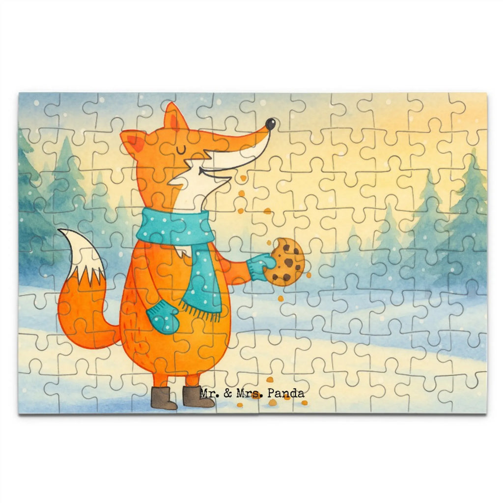 Puzzle Fuchs Keks Design Puzzle, Fuchs, Füchse, Liebe, Küche Deko, Backen Spruch, Kekse, Weihnachtszeit, Winter, Plätzchen