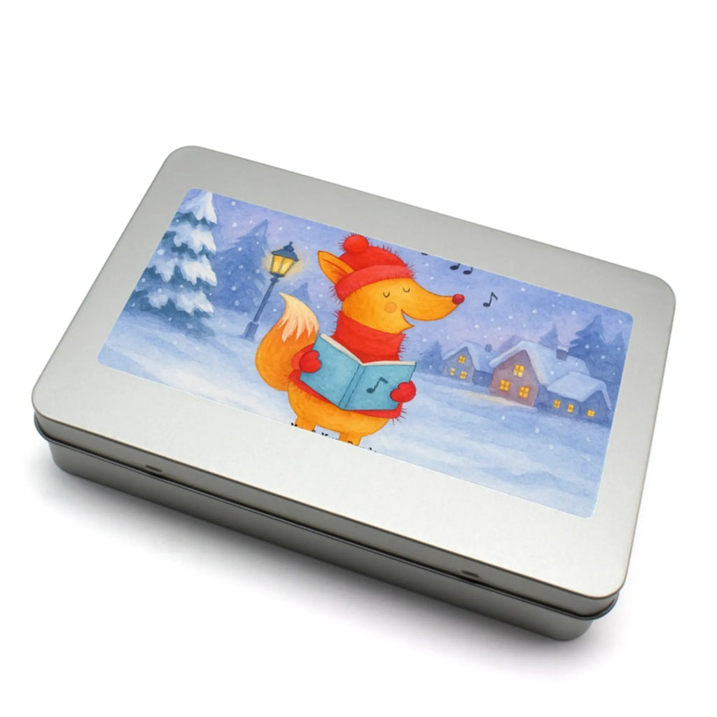 Puzzle Fuchs Sänger Design Puzzle, Winter, Weihnachten, Weihnachtsdeko, Nikolaus, Advent, Heiligabend, Wintermotiv, Sänger, Geschenk Sänger, Fuchs, Füchse, Singen, Weihnachtslieder