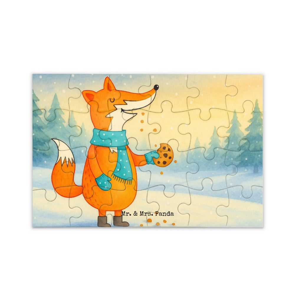 Puzzle Fuchs Keks Design Puzzle, Fuchs, Füchse, Liebe, Küche Deko, Backen Spruch, Kekse, Weihnachtszeit, Winter, Plätzchen