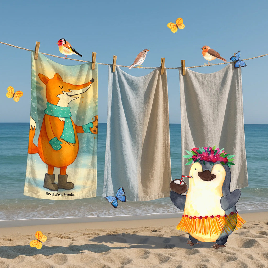 Badehandtuch Fuchs Keks Design Strandtuch, Kinder Handtuch, Badetuch, Saunatuch, Duschtuch, Fuchs, Weihnachtszeit, Kekse, Plätzchen, Winter, Küche Deko, Backen Spruch, Liebe, Füchse