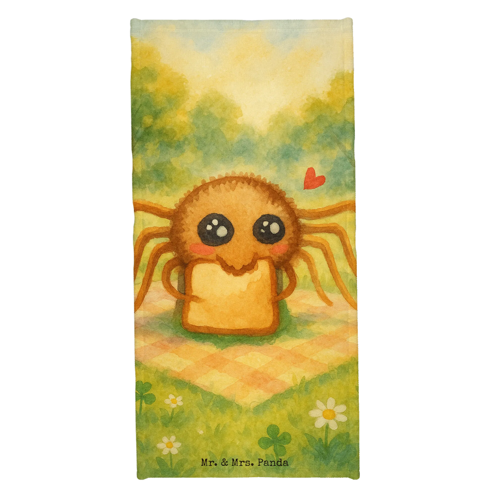 Badehandtuch Spinne Agathe Sandwich Design Duschtuch, Kinder Handtuch, Saunatuch, Strandtuch, Badetuch, Spinne Agathe, Spinne, Agathe, Videos, Merchandise, Glück, Hungrig, Hunger, Alles wird gut, Lebensfreude, Verfressen, Mut