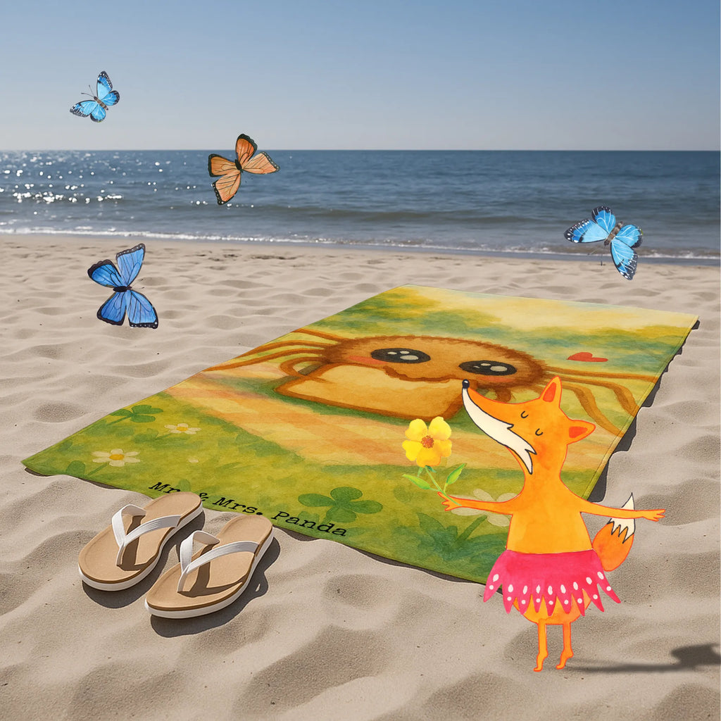 Badehandtuch Spinne Agathe Sandwich Design Duschtuch, Kinder Handtuch, Saunatuch, Strandtuch, Badetuch, Spinne Agathe, Spinne, Agathe, Videos, Merchandise, Glück, Hungrig, Hunger, Alles wird gut, Lebensfreude, Verfressen, Mut