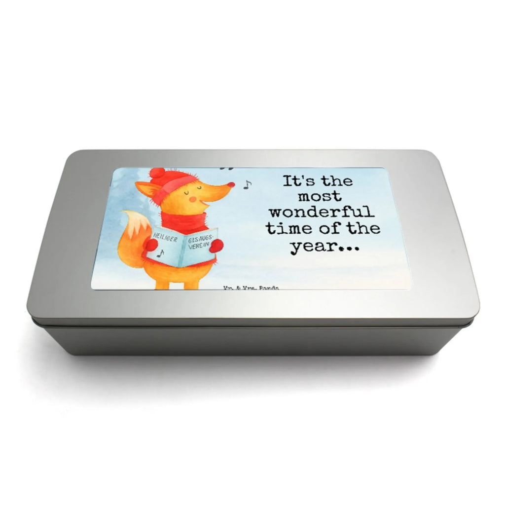 Puzzle Fuchs Sänger Design Puzzle, Winter, Weihnachten, Weihnachtsdeko, Nikolaus, Advent, Heiligabend, Wintermotiv, Sänger, Geschenk Sänger, Fuchs, Füchse, Singen, Weihnachtslieder