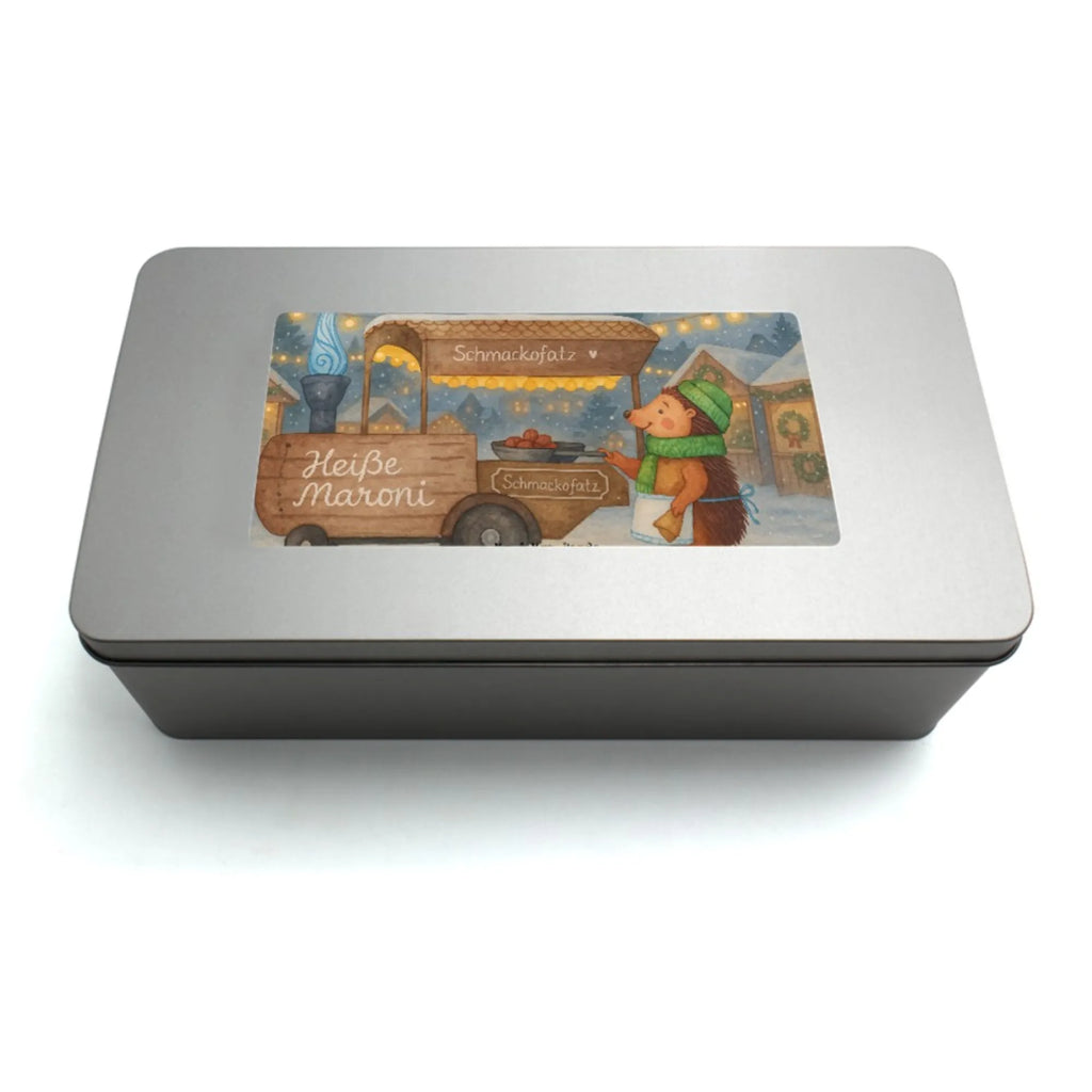 Puzzle Igel Maronen Design Puzzle, Winter, Weihnachten, Weihnachtsdeko, Nikolaus, Advent, Heiligabend, Wintermotiv, Maronen, Duft, Kastanien, Weihnachtsmarkt