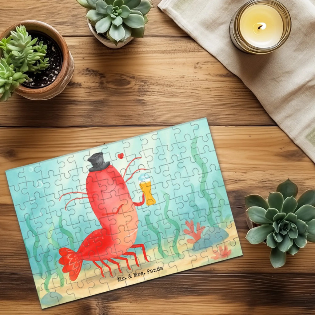 Puzzle Hummer Weizen Design Puzzle, Meerestiere, Meer, Urlaub, Kneipe, Bier, Garnele, Kochen, Junggeselle, Gasthaus, Wirtschaft, Junggesellin, Garnelen, Bierliebhaber, Männerhaushalt