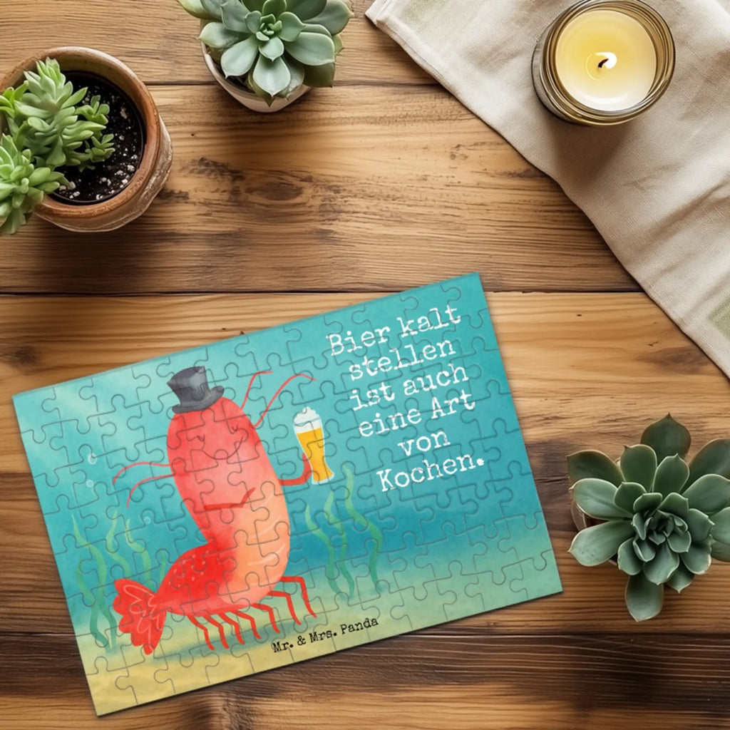 Puzzle Hummer Weizen Design Puzzle, Meerestiere, Meer, Urlaub, Kneipe, Bier, Garnele, Kochen, Junggeselle, Gasthaus, Wirtschaft, Junggesellin, Garnelen, Bierliebhaber, Männerhaushalt