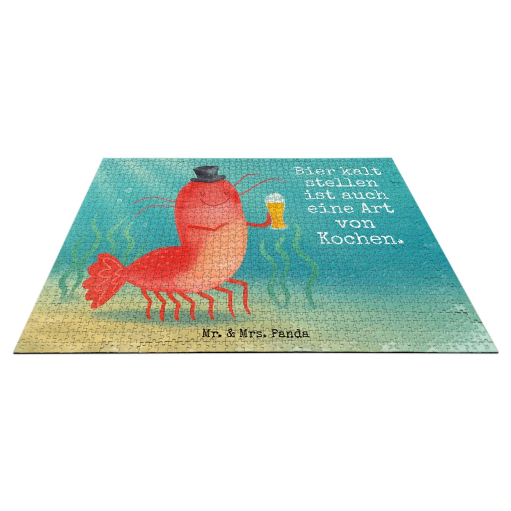 Puzzle Hummer Weizen Design Puzzle, Meerestiere, Meer, Urlaub, Kneipe, Bier, Garnele, Kochen, Junggeselle, Gasthaus, Wirtschaft, Junggesellin, Garnelen, Bierliebhaber, Männerhaushalt