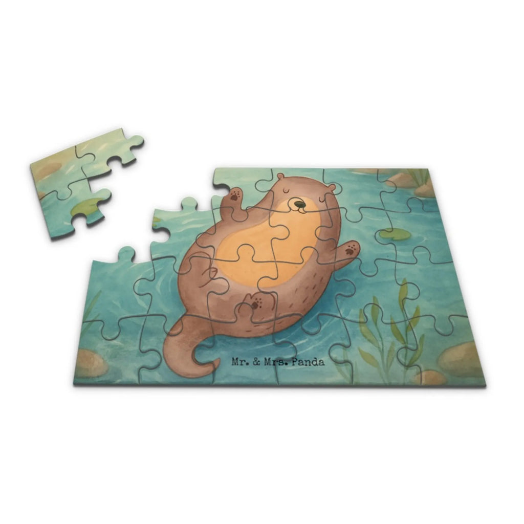 Puzzle Otter Umarmen Design Puzzle, Otter, Fischotter, Seeotter, Otter Seeotter See Otter