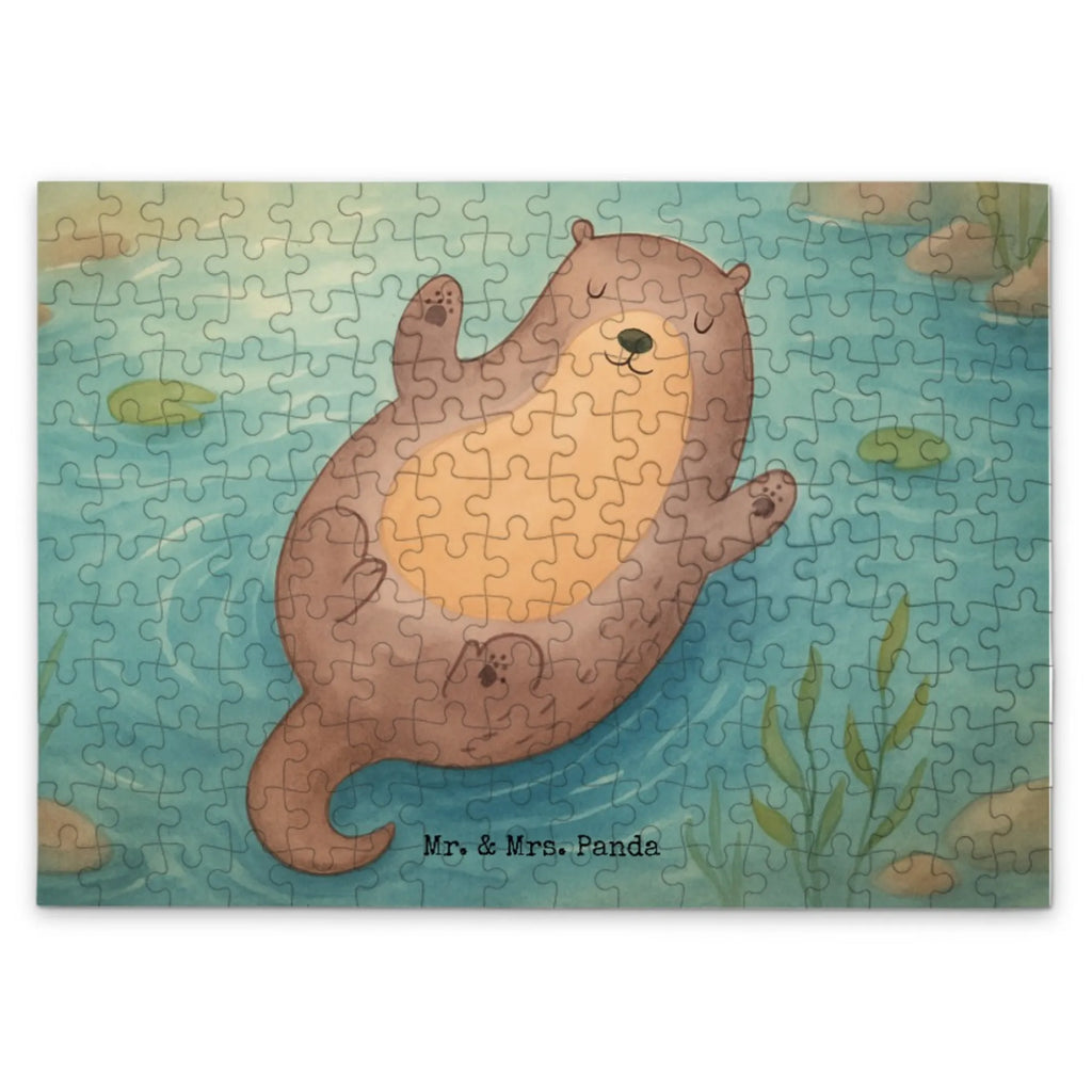 Puzzle Otter Umarmen Design Puzzle, Otter, Fischotter, Seeotter, Otter Seeotter See Otter