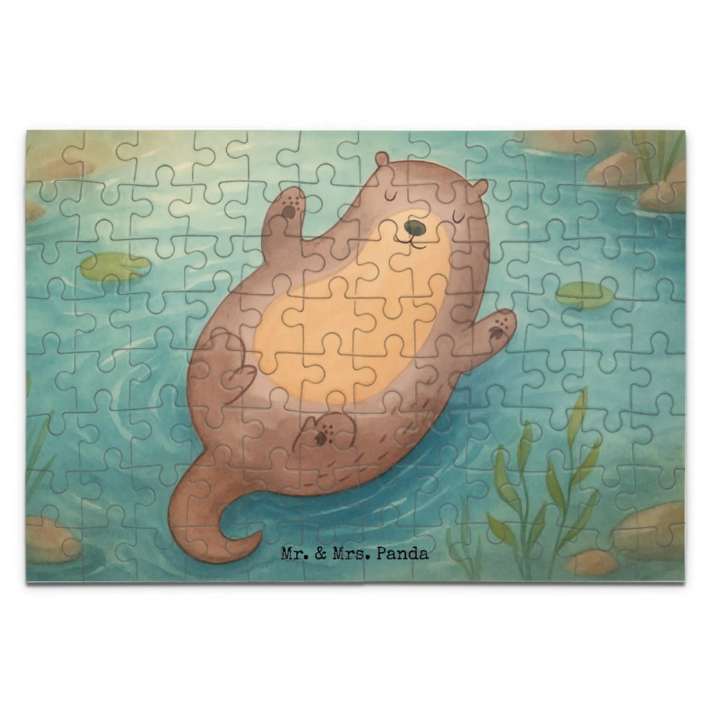 Puzzle Otter Umarmen Design Puzzle, Otter, Fischotter, Seeotter, Otter Seeotter See Otter