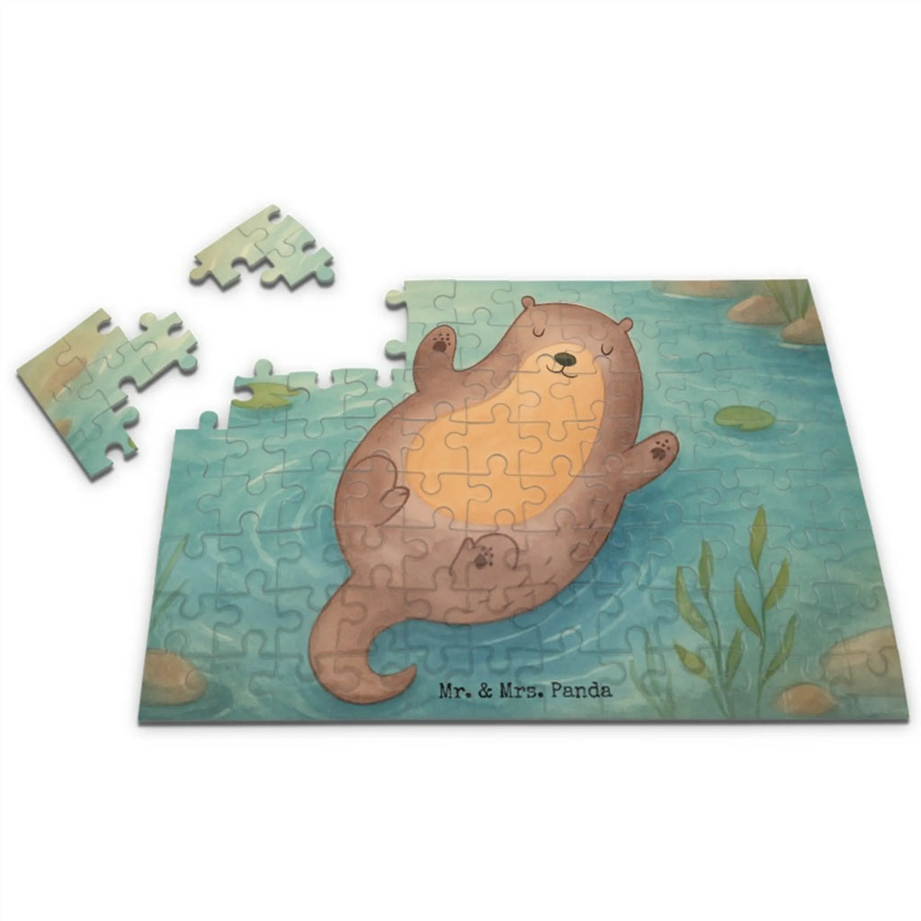 Puzzle Otter Umarmen Design Puzzle, Otter, Fischotter, Seeotter, Otter Seeotter See Otter