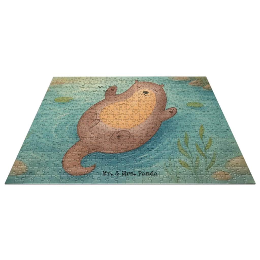 Puzzle Otter Umarmen Design Puzzle, Otter, Fischotter, Seeotter, Otter Seeotter See Otter