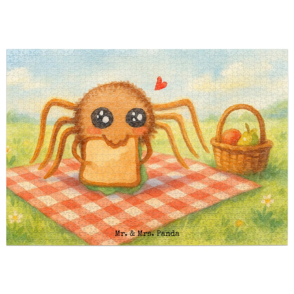 Puzzle Spinne Agathe Sandwich Design Puzzle, Spinne Agathe, Spinne, Agathe, Videos, Merchandise, Glück, Lebensfreude, Hunger, Hungrig, Verfressen, Alles wird gut, Mut