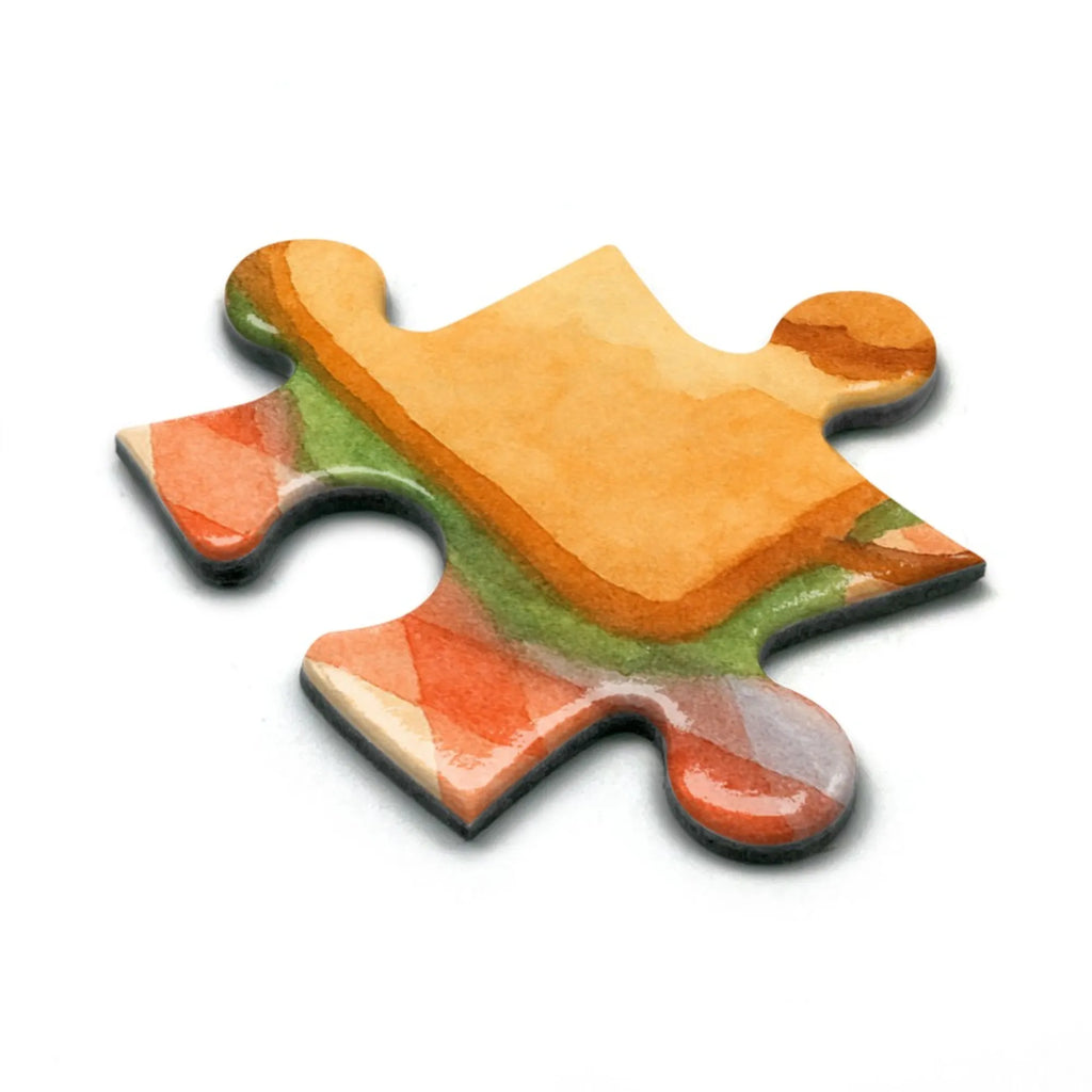 Puzzle Spinne Agathe Sandwich Design Puzzle, Spinne Agathe, Spinne, Agathe, Videos, Merchandise, Glück, Lebensfreude, Hunger, Hungrig, Verfressen, Alles wird gut, Mut
