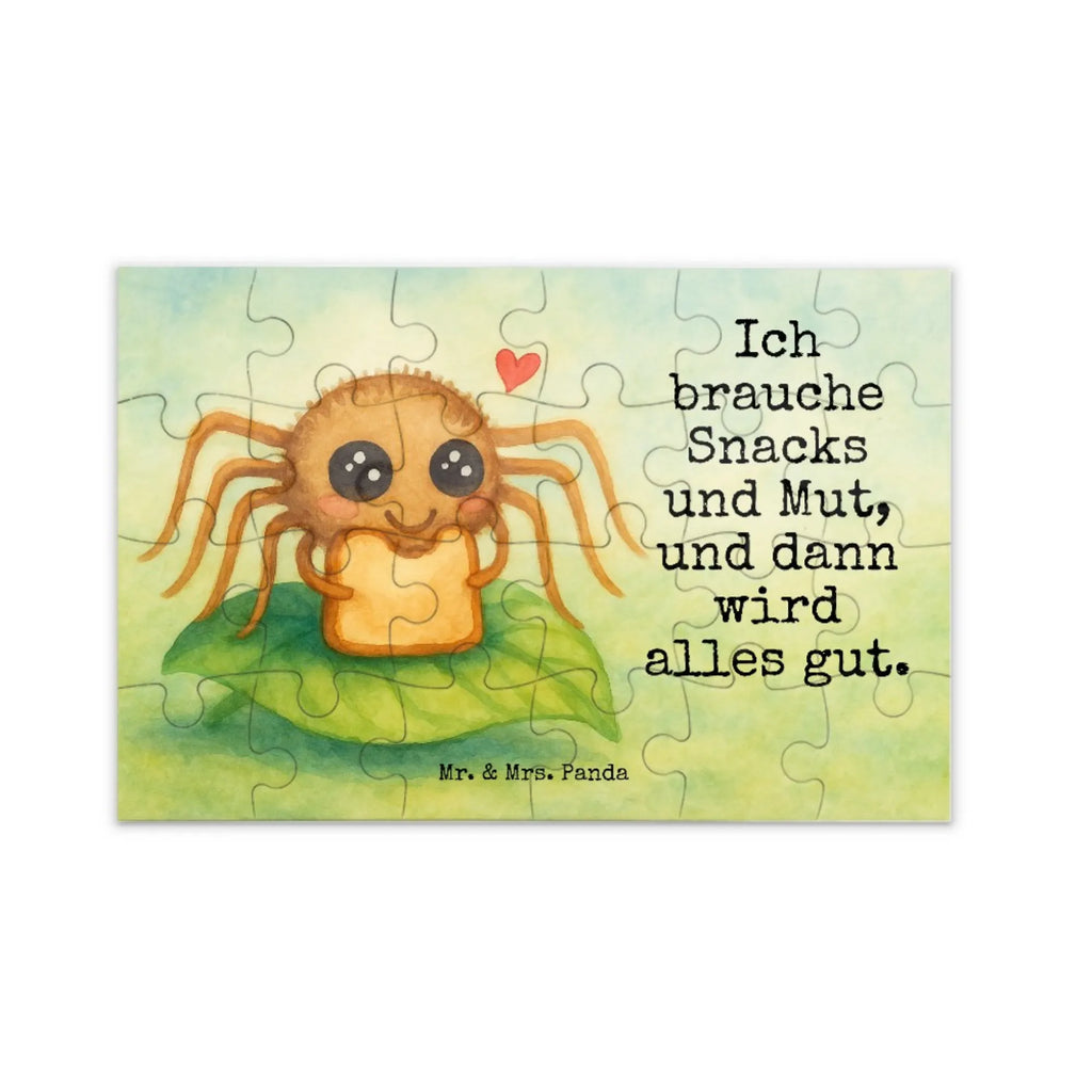 Puzzle Spinne Agathe Sandwich Design Puzzle, Spinne Agathe, Spinne, Agathe, Videos, Merchandise, Glück, Lebensfreude, Hunger, Hungrig, Verfressen, Alles wird gut, Mut