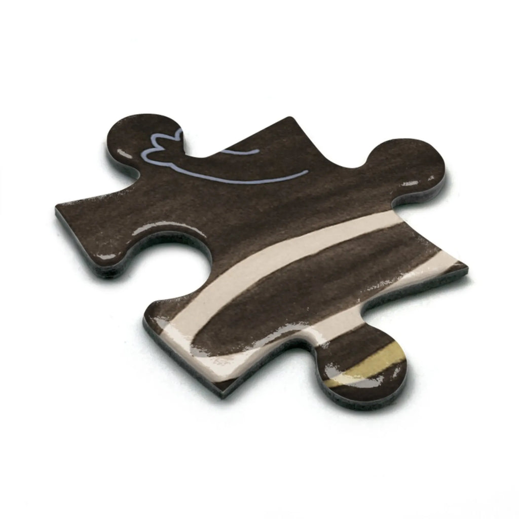 Puzzle Stinktier Sitzen Design Puzzle, Stinktier, Skunk, Wildtier, Stinki, Besserwisser, Stinker, Raubtier, Büro, Recht, Spruch