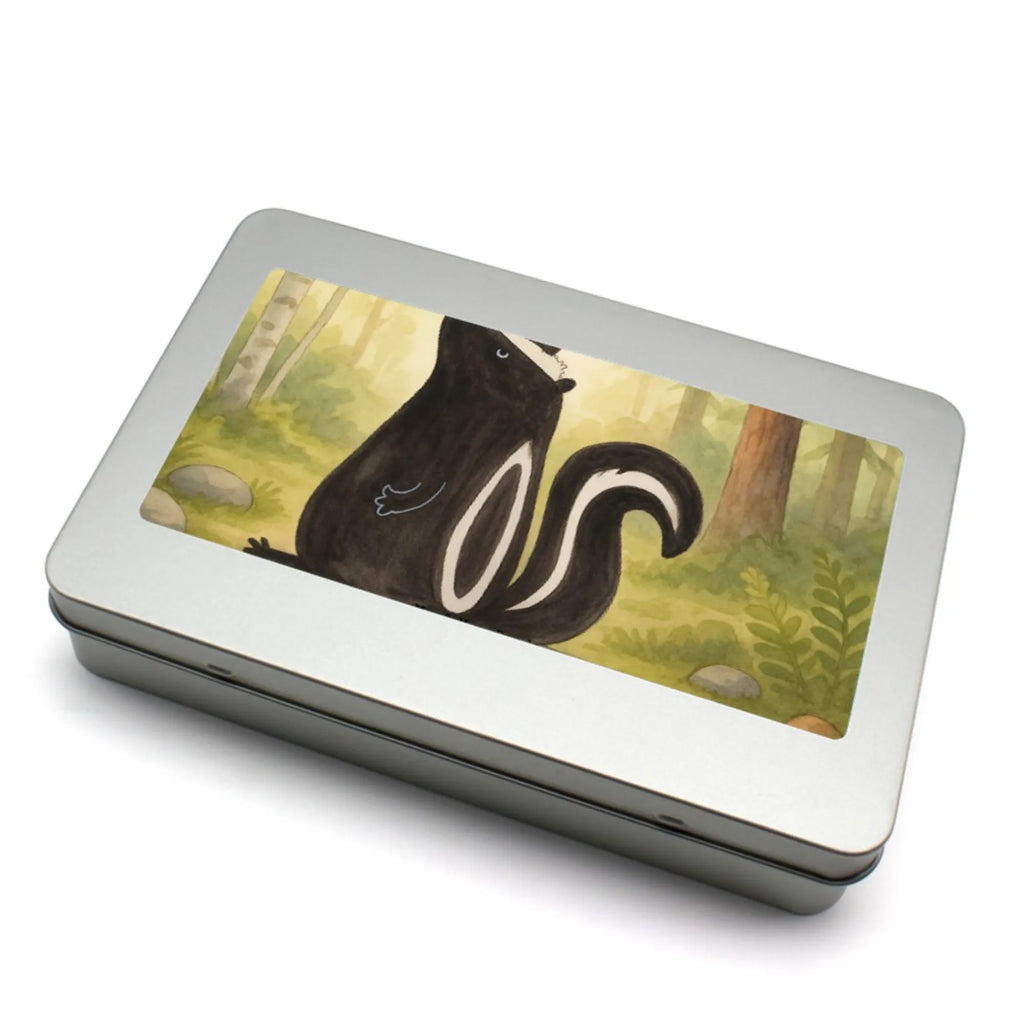 Puzzle Stinktier Sitzen Design Puzzle, Stinktier, Skunk, Wildtier, Stinki, Besserwisser, Stinker, Raubtier, Büro, Recht, Spruch