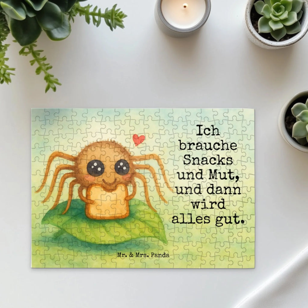 Puzzle Spinne Agathe Sandwich Design Puzzle, Spinne Agathe, Spinne, Agathe, Videos, Merchandise, Glück, Lebensfreude, Hunger, Hungrig, Verfressen, Alles wird gut, Mut