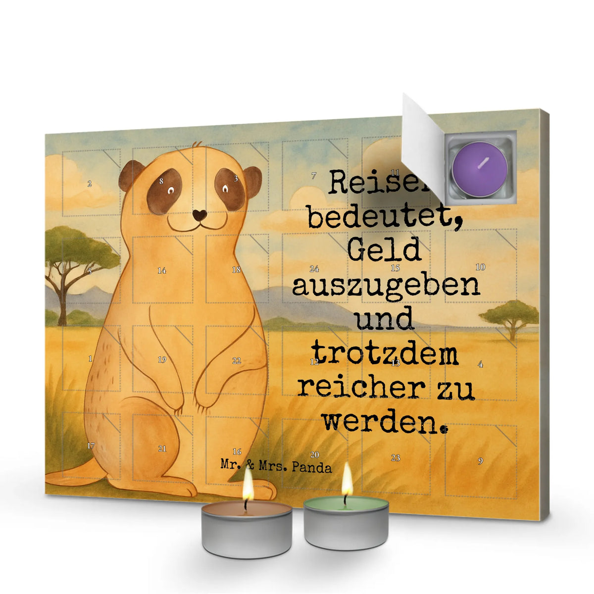 Duftkerzen Adventskalender Erdmännchen Design|p:1966639|h:79addbb0d9801c33ebffd2def075964b